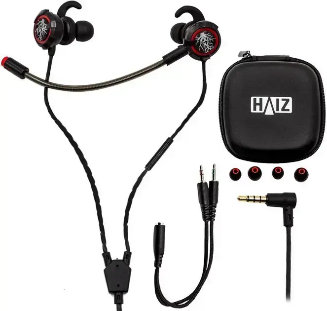 1. Fone de Ouvido Headset Gamer In Ear HZ-X5 - HAIZ