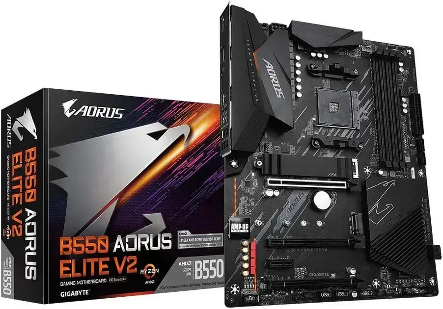 1. Placa Mãe B550 AORUS ELITE V2 - GIGABYTE
