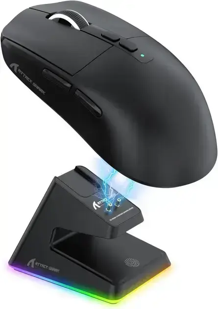3. Mouse Sem Fio X6 - ATTACK SHARK