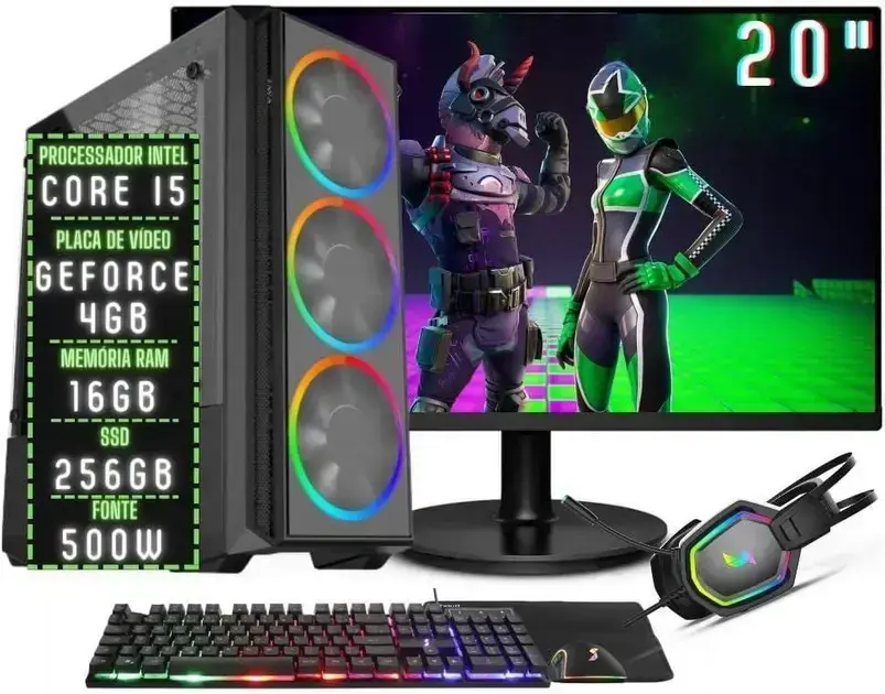 3. PC Gamer Completo 3green Play - 3Green Technology