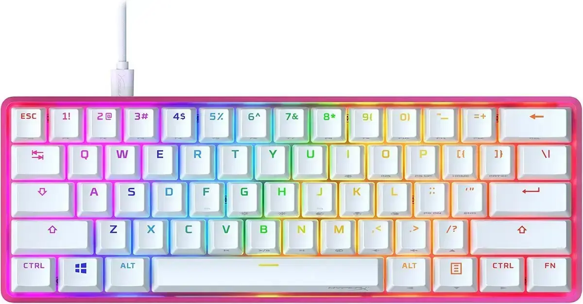 3. Teclado Alloy Origins RGB - HyperX