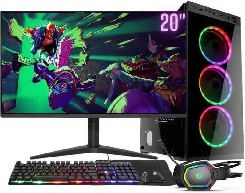 4. Computador Gamer Completo RGB - 3Green Technology