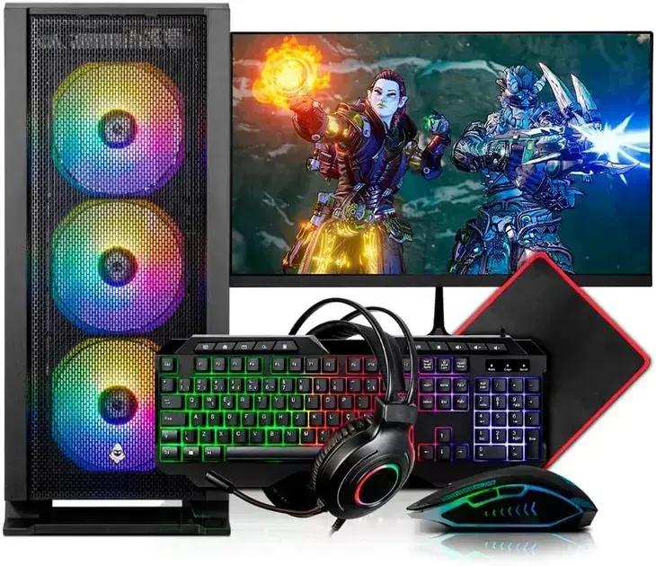 5. PC Gamer Completo Mancer Ryzen 3 - Mancer