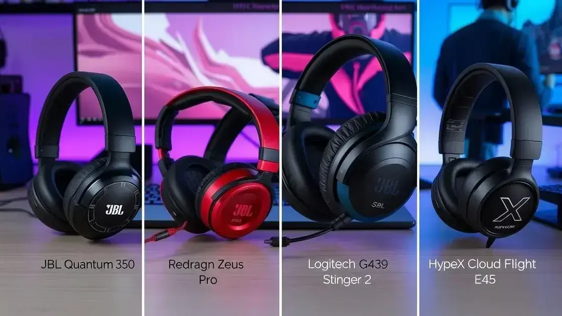 Melhor Headset Sem Fio: os 5 melhores em 2025 Melhores Headsets Sem Fio em 2025: Top 5 para Gamers